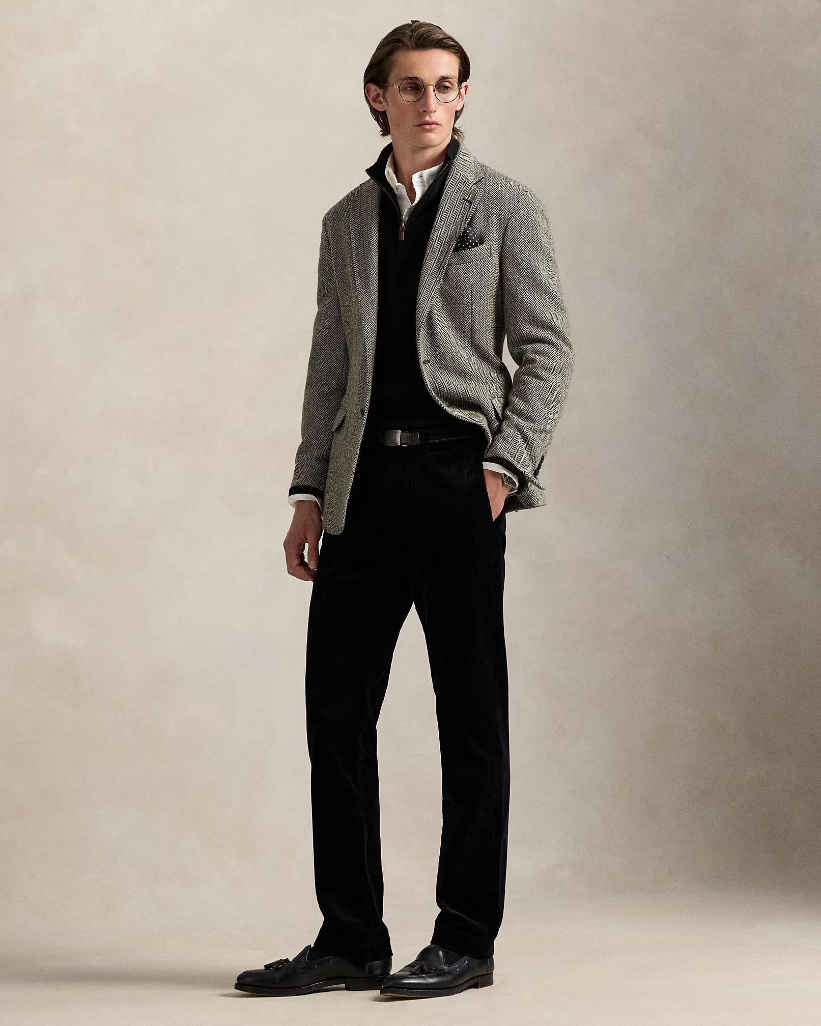 Jersey de lana con cremallera